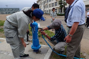 災害時給水栓の地域説明会